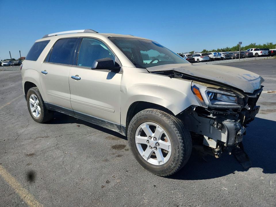 2015 Gmc VIN 1GKKRNED8FJ359854 COPART salvage auction — FRONT END, Ca - Salvage Certificate, sold $700 on 2026-07-09 (photo 4)