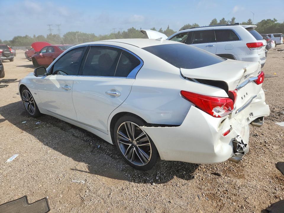 2017 Infiniti Q50 VIN JN1EV7ARXHM835673 COPART salvage auction — REAR END, Il - Salvage Certificate, sold $2,900 on 2026-07-28 (photo 2)