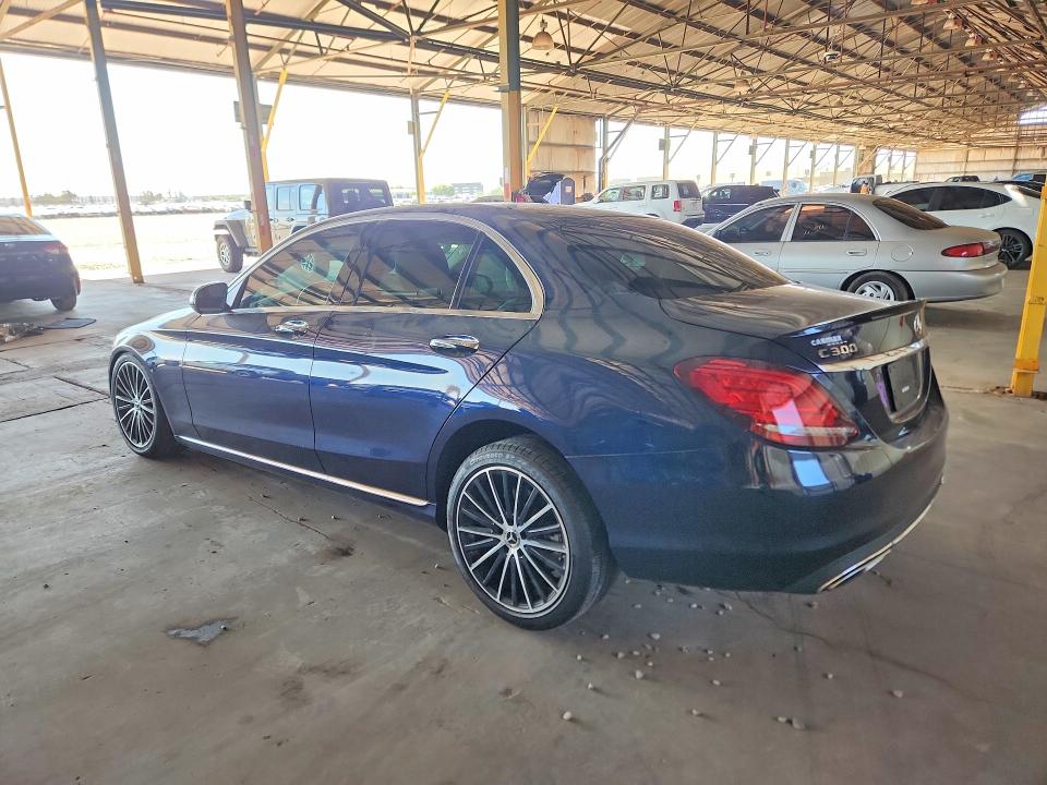 2019 Mercedes-benz C-klasse VIN WDDWF8DB9KR482992 COPART salvage auction — FRONT END, Az - Cert Of Title - Salvage, sold $8,400 on 2026-07-27 (photo 2)