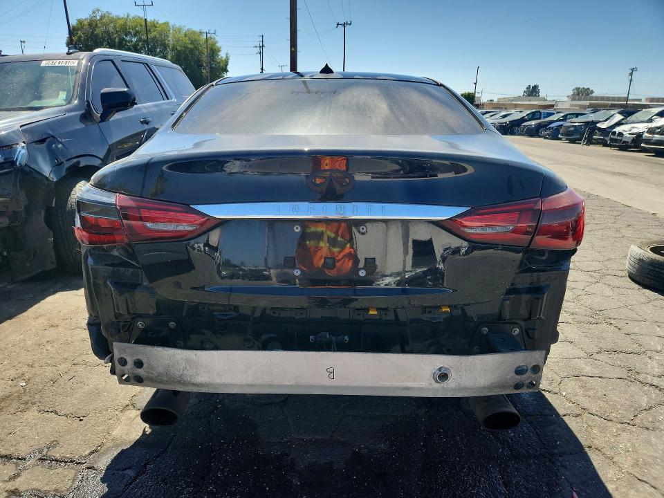 2020 Infiniti Q50 VIN JN1EV7AP9LM208499 COPART salvage auction — SIDE, CA - CERTIFICATE OF TITLE, sold $1,100 on 2026-07-14 (photo 6)