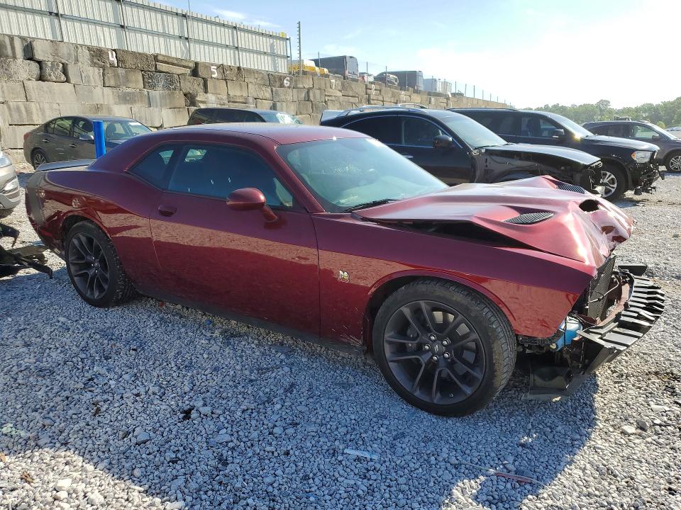 2023 Dodge Challenger VIN 2C3CDZFJ6PH591192 COPART salvage auction — FRONT END, In - Cert Of Title-Salvage Title, sold $12,100 on 2026-08-24 (photo 4)