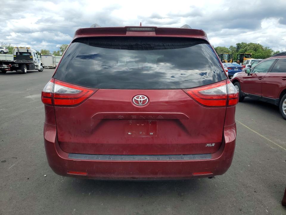 2020 Toyota Sienna VIN 5TDYZ3DCXLS068077 COPART salvage auction — FRONT END, Or - Salvage Title Certificate, sold $475 on 2026-07-27 (photo 6)
