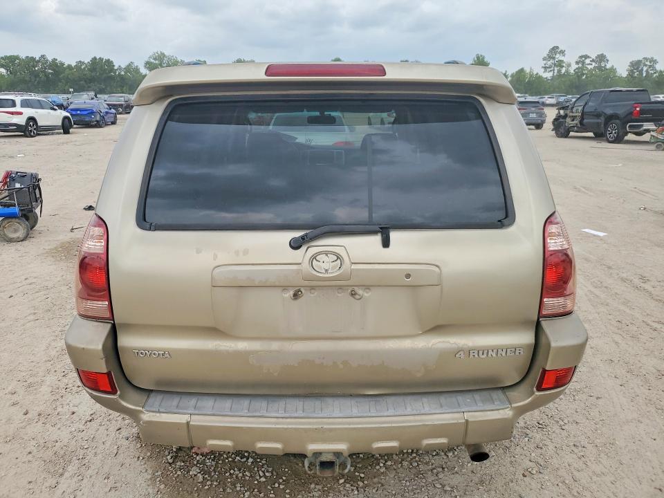 2004 Toyota 4runner VIN JTEZU14R540022586 COPART salvage auction — FRONT END, Tx - Salvage Vehicle Title, sold $2,400 on 2026-07-17 (photo 6)