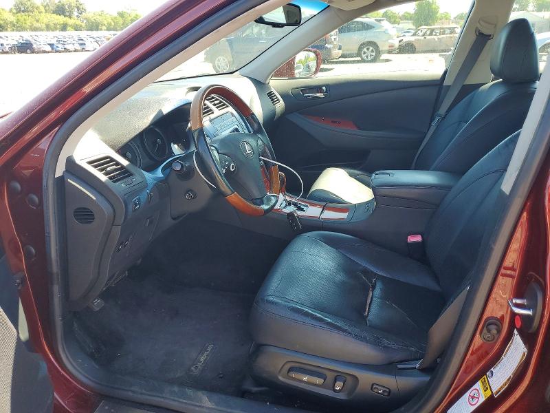 2007 Lexus ES VIN JTHBJ46G572074738 COPART salvage auction — FRONT END, Nj - Cert Of Title-Salvage, sold $650 on 2026-07-28 (photo 7)