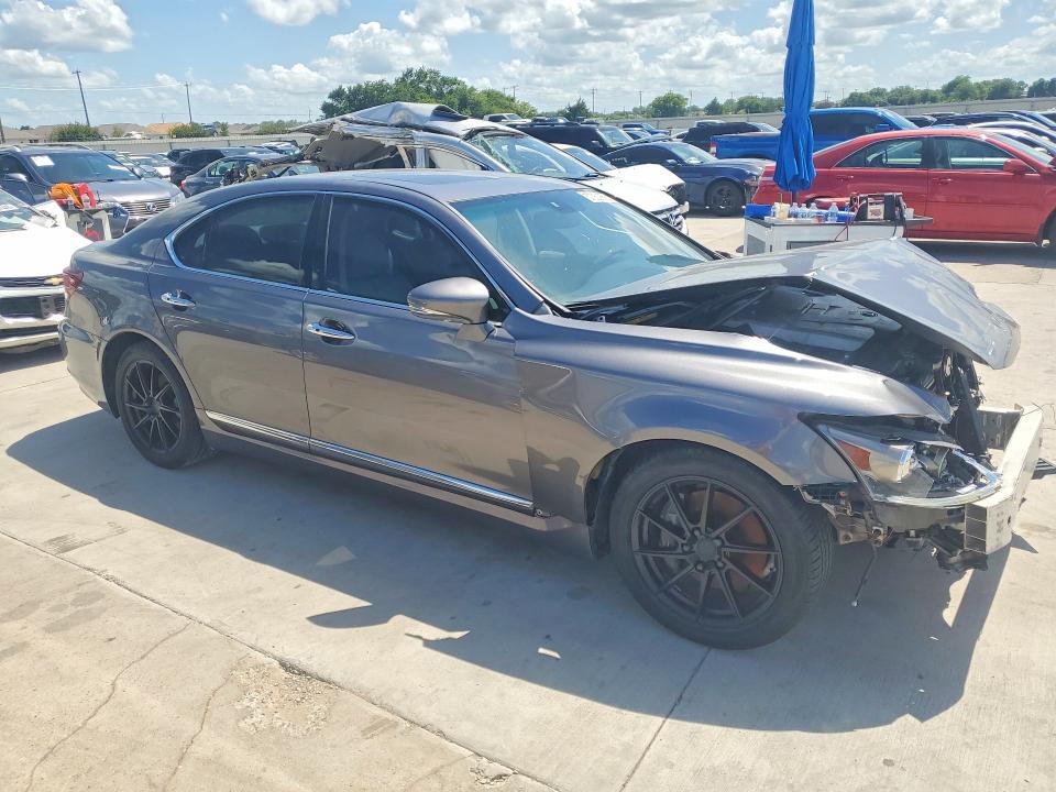 2013 Lexus Ls VIN JTHBL5EF0D5123718 COPART salvage auction — FRONT END, Tx - Certificate Of Title, sold $1,050 on 2026-07-11 (photo 4)