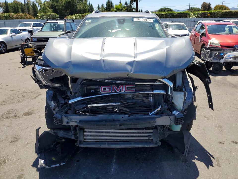 2021 Gmc Terrain VIN 3GKALPEV4ML369630 COPART salvage auction — FRONT END, Ca - Salvage Certificate, sold $800 on 2026-07-09 (photo 5)