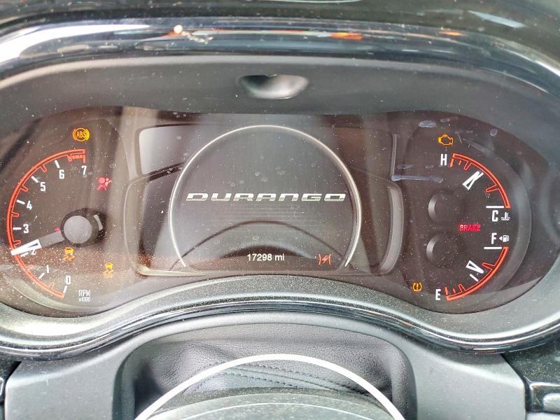 2025 Dodge Durango VIN 1C4RDHDGXSC544721 COPART salvage auction — FRONT END, Fl - Cert Of Title Slvg Rebuildable, sold $14,400 on 2026-07-24 (photo 9)