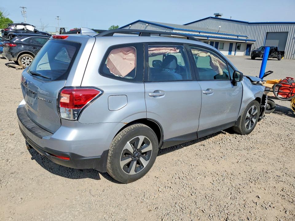 2018 Subaru Forester VIN JF2SJABC4JH451620 COPART salvage auction — FRONT END, Ny - Mv-907A Salvage Certificate, sold $800 on 2026-07-08 (photo 3)