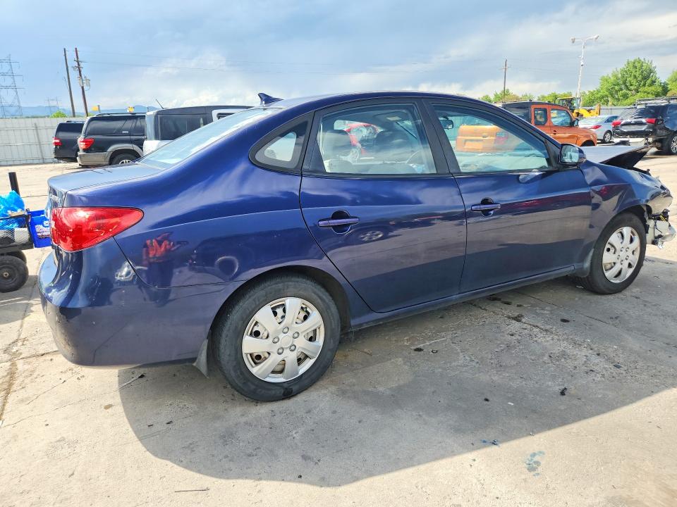2010 Hyundai Elantra VIN KMHDU4AD6AU087889 COPART salvage auction — FRONT END, CO - SALVAGE TITLE, sold $275 on 2026-07-13 (photo 3)