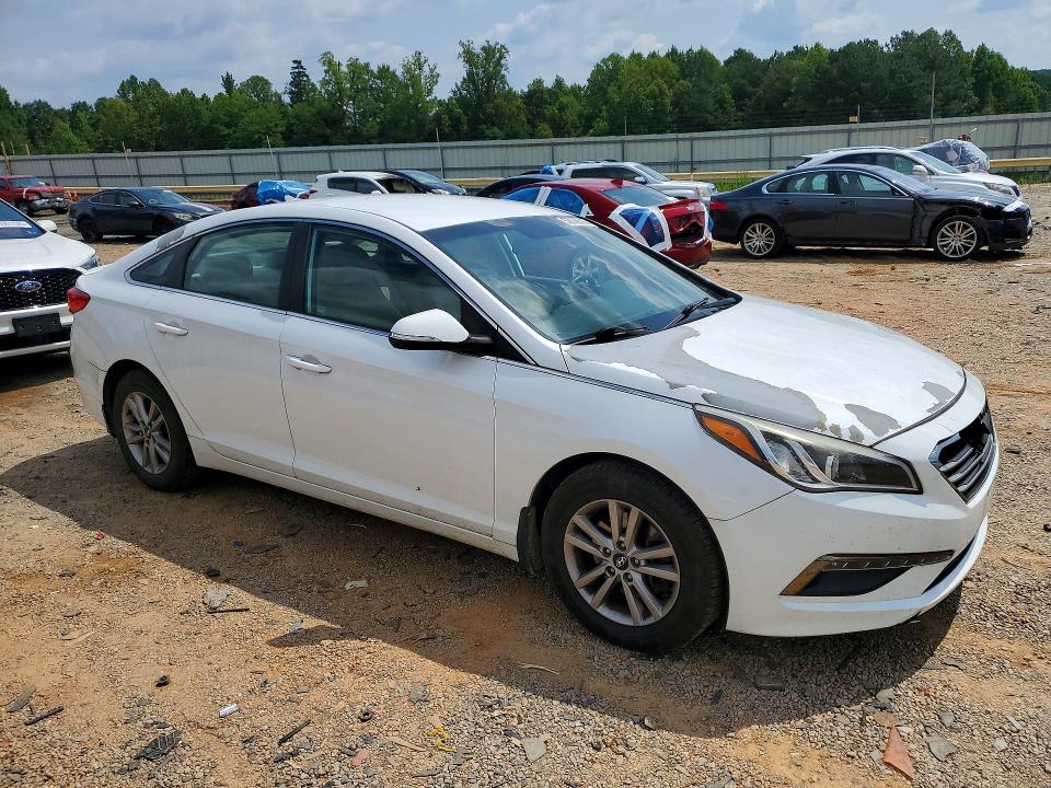 2016 Hyundai Sonata VIN 5NPE24AA7GH266031 COPART salvage auction — WATER/FLOOD, Va - Cert Of Title-Salvage Water, sold $550 on 2026-07-10 (photo 4)