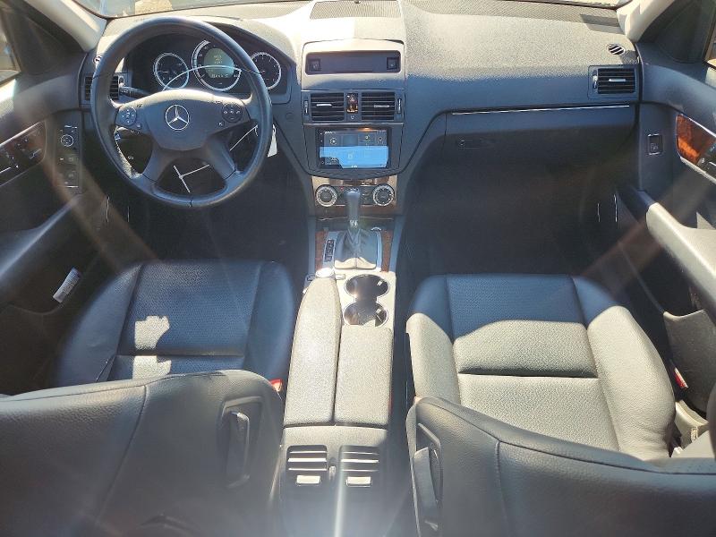 2009 Mercedes-benz C class VIN WDDGF81XX9F221404 COPART salvage auction — FRONT END, Il - Salvage Certificate, sold $850 on 2026-07-14 (photo 8)