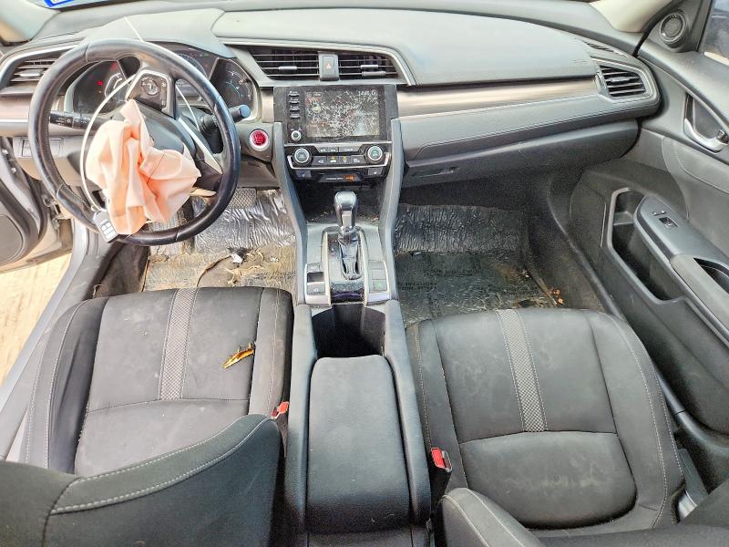 2019 Honda Civic VIN 19XFC1F38KE212325 COPART salvage auction — FRONT END, Tx - Salvage Title-Flood Damage, sold $3,000 on 2026-07-02 (photo 8)