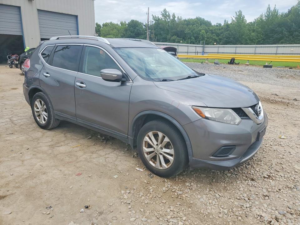 2015 Nissan Rogue VIN KNMAT2MT9FP559090 COPART salvage auction — REAR END, TN - SALVAGE CERTIFICATE (P), sold $3,350 on 2026-07-02 (photo 4)