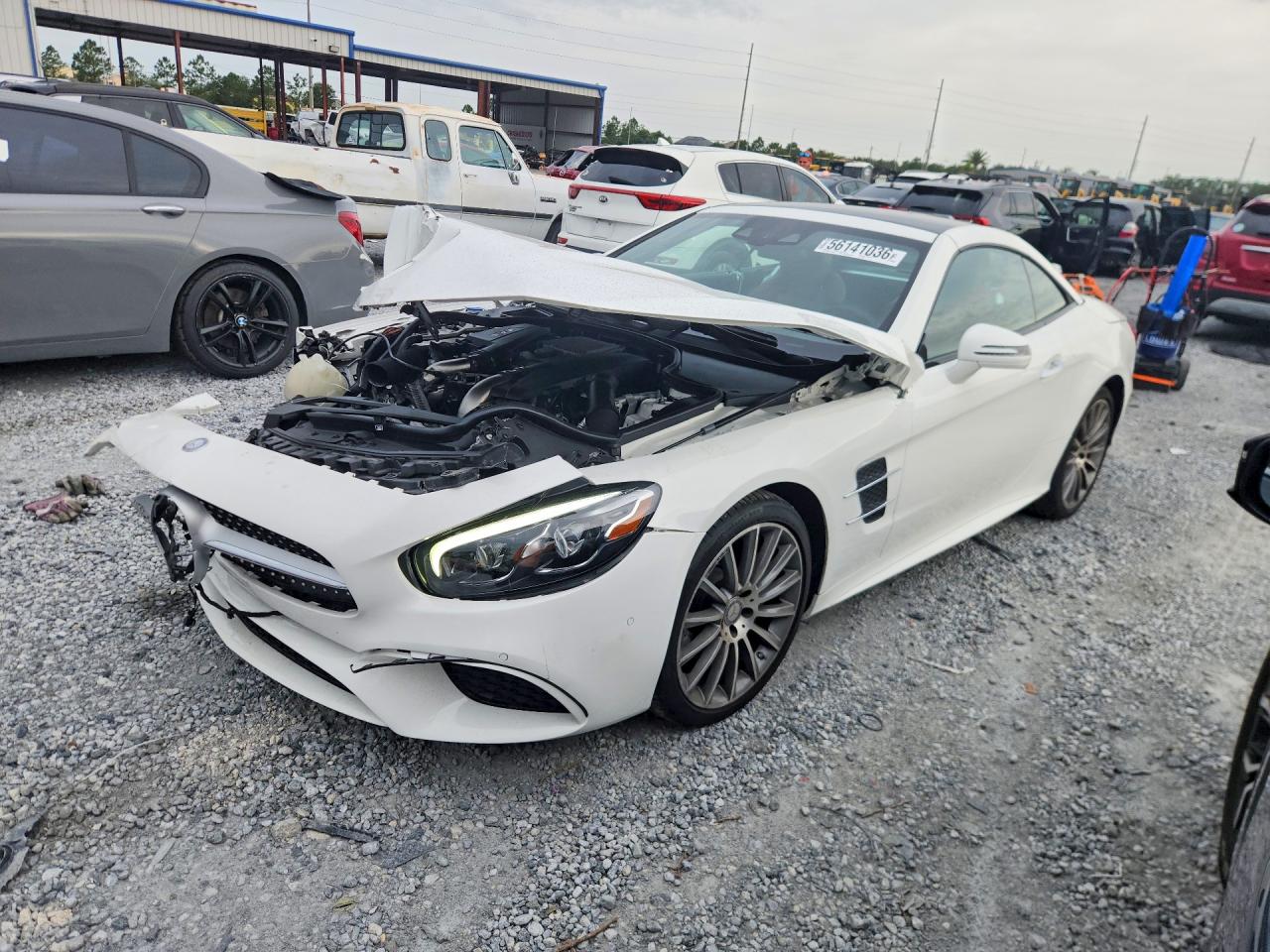 2017 Mercedes-Benz SL-klasse VIN WDDJK7DA2HF043313 — COPART salvage auction photo