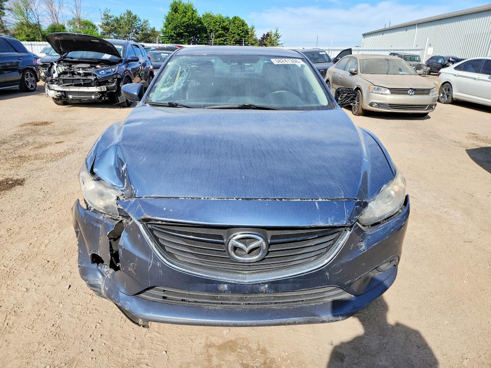 2014 Mazda 6 VIN JM1GJ1V68E1128809 COPART salvage auction — FRONT END, ON - PERMIT SALVAGE, sold $700 on 2026-07-16 (photo 5)