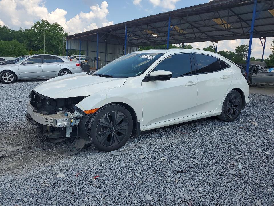 2017 Honda Civic VIN SHHFK7H52HU404202 COPART salvage auction — FRONT END, Ga - Cert Of Title-Salvage, sold $3,650 on 2026-07-30 (photo 1)