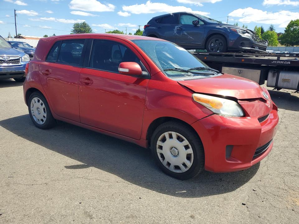 2008 Scion Xd VIN JTKKU10418J032170 COPART salvage auction — FRONT END, OR - SALVAGE TITLE CERTIFICATE, sold $1,250 on 2026-07-20 (photo 4)