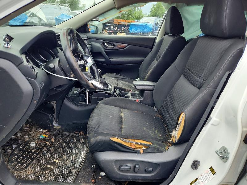 2017 Nissan Rogue VIN KNMAT2MTXHP548294 COPART salvage auction — FRONT END, Or - Salvage Title Certificate, sold $550 on 2026-07-27 (photo 7)