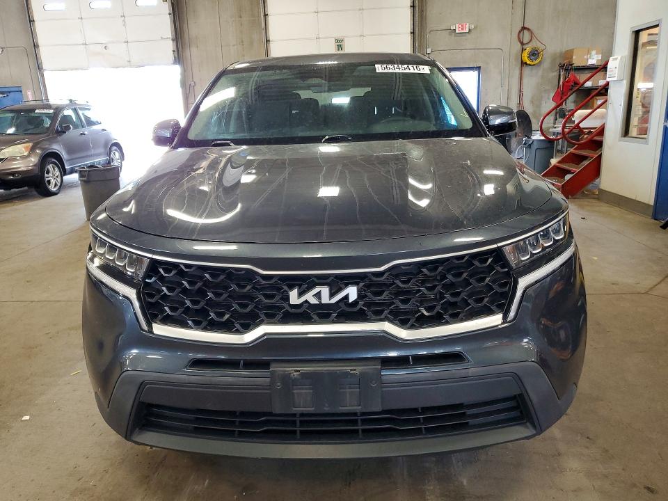 2022 Kia Sorento VIN 5XYRG4LC4NG100961 COPART salvage auction — HAIL, Mn - Cert Of Title-Salvage, sold $8,700 on 2026-07-16 (photo 5)