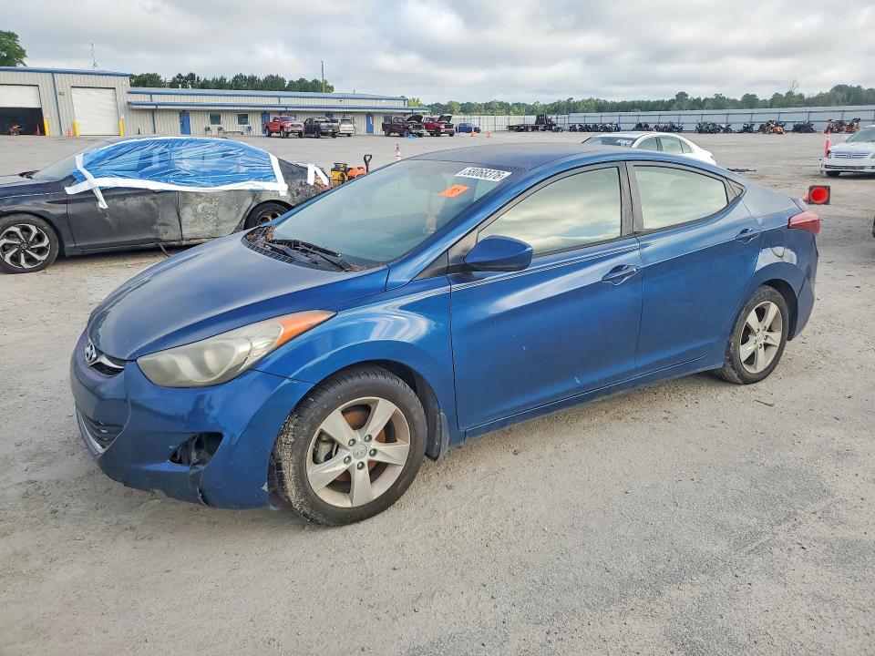 2013 Hyundai Elantra VIN KMHDH4AE3DU998375 COPART salvage auction — MINOR DENT/SCRATCHES, Sc - Cert Of Title-Salvage Rebuilt, sold $750 on 2026-08-02 (photo 1)