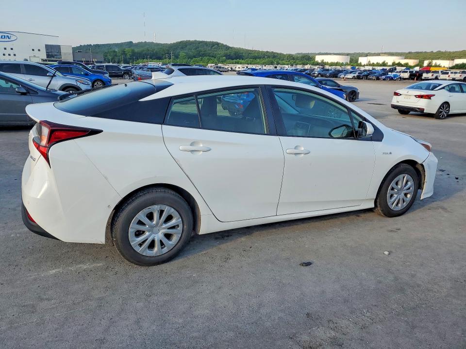 2020 Toyota Prius VIN JTDKARFU7L3110292 COPART salvage auction — FRONT END, Ok - Cert Of Title-Salvage, sold $5,400 on 2026-07-22 (photo 3)