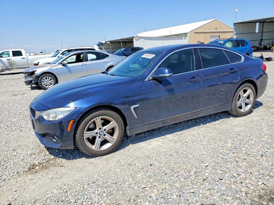 2015 BMW 4er VIN WBA4A7C57FD413756 COPART salvage auction — SIDE, Co - Bill Of Sale-Parts Only, sold $1,050 on 2026-07-30 (photo 1)