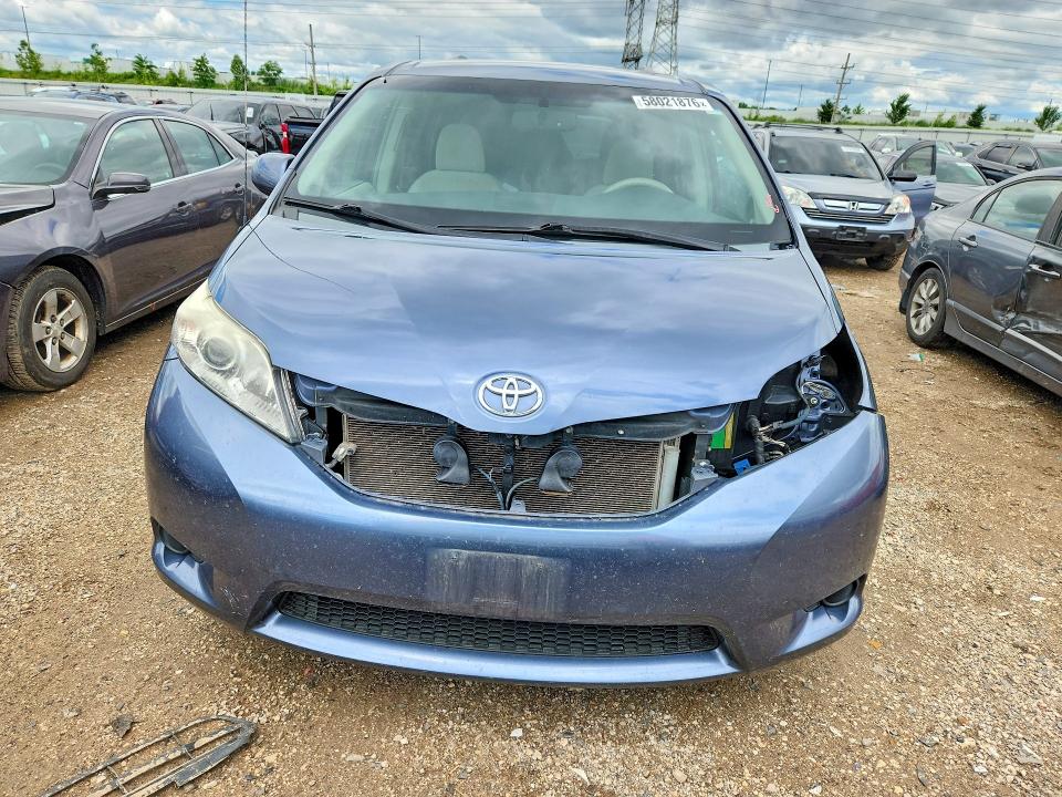 2013 Toyota VIN 5TDKK3DC5DS355628 COPART salvage auction — REAR END, Il - Salvage Certificate, sold $1,300 on 2026-07-21 (photo 5)