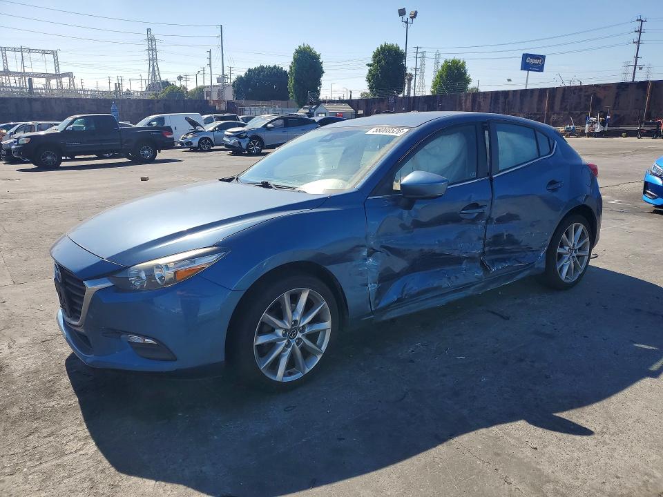 2017 Mazda 3 VIN JM1BN1L7XH1126459 COPART salvage auction — SIDE, Ca - Salvage Certificate, sold $2,000 on 2026-07-02 (photo 1)