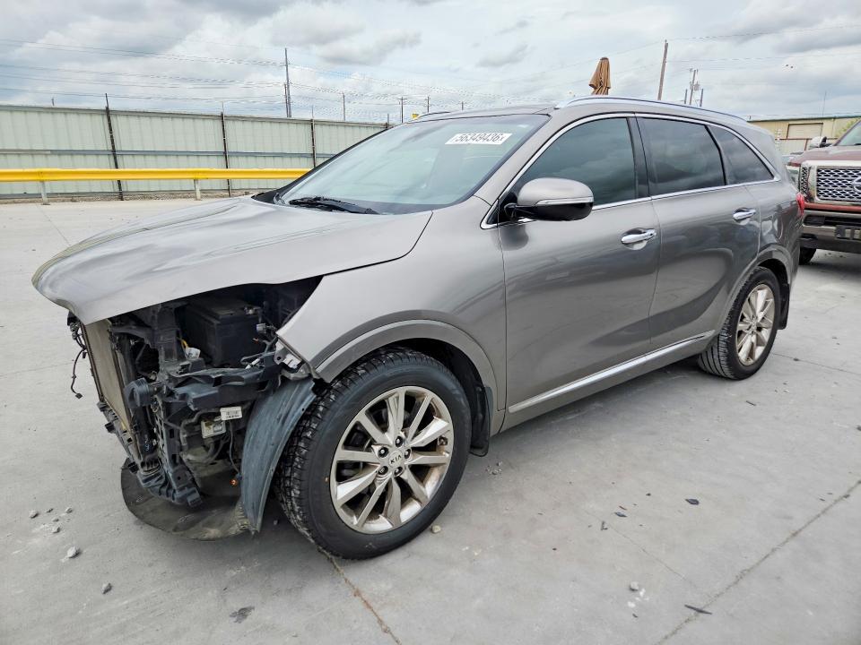 2016 Kia Sorento VIN 5XYPK4A52GG102656 COPART salvage auction — FRONT END, Tx - Salvage Vehicle Title, sold $2,650 on 2026-07-24 (photo 1)
