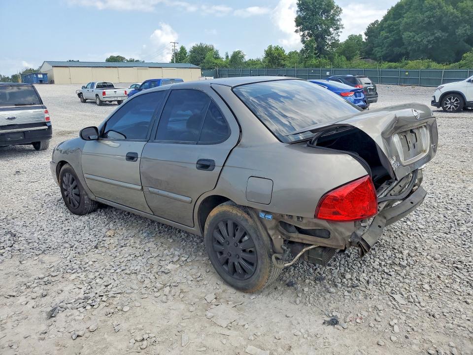2006 Nissan Sentra VIN 3N1CB51D06L488726 COPART salvage auction — REAR END, Tn - Salvage Certificate, sold $425 on 2026-07-09 (photo 2)