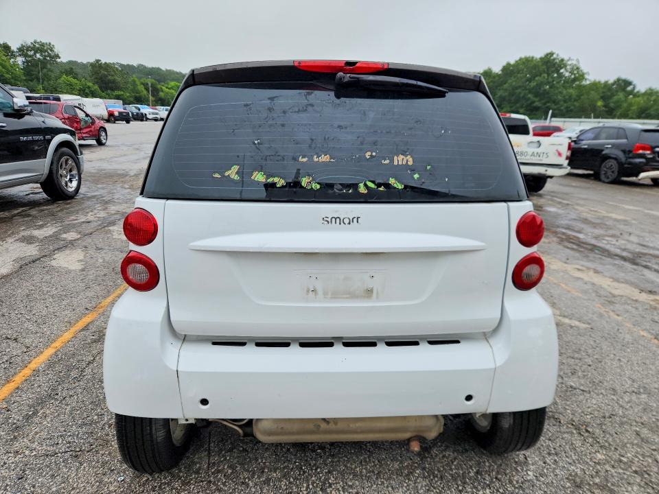 2008 Smart Fortwo VIN WMEEJ31X98K100194 COPART salvage auction — HAIL, Mo - Salvage Certificate Of Title, sold $125 on 2026-07-13 (photo 6)