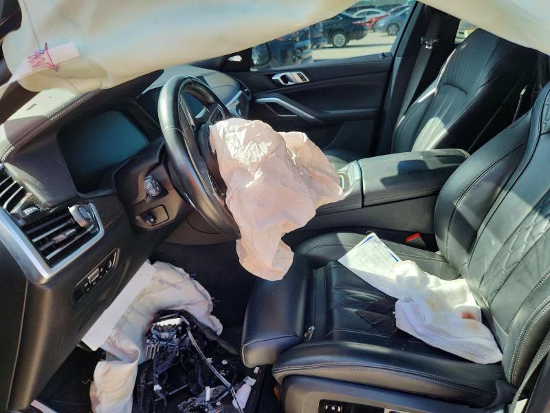 2022 BMW X6 VIN 5UXCY6C01N9L58858 COPART salvage auction — FRONT END, TX - SALVAGE VEHICLE TITLE, sold $400 on 2026-07-21 (photo 7)