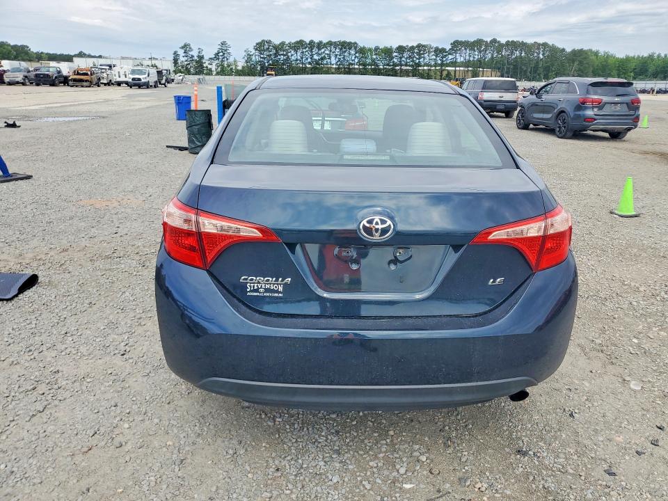 2018 Toyota VIN 5YFBURHE6JP849963 COPART salvage auction — FRONT END, Nc - Salvage Certificate Of Title, sold $4,300 on 2026-07-13 (photo 6)