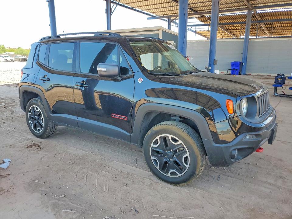 2016 Jeep Renegade VIN ZACCJBCT0GPD24534 COPART salvage auction — SIDE, Az - Cert Of Title - Salvage, sold $1,750 on 2026-07-09 (photo 4)