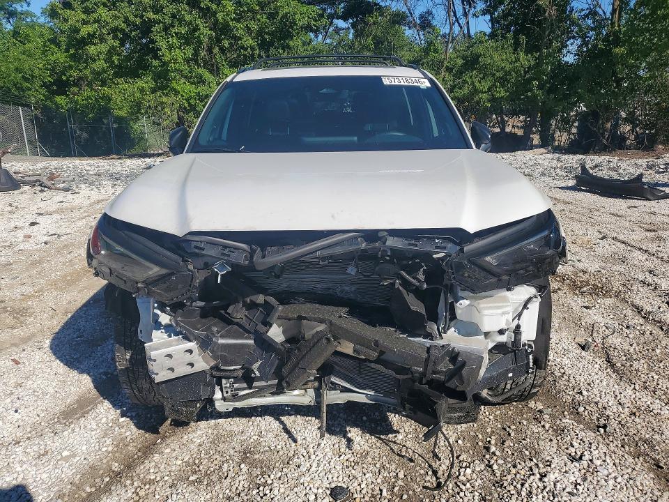 2025 Toyota Highlander VIN 5TDACAB5XSS038684 COPART salvage auction — FRONT END, Md - Cert Of Salvage > 75% Damage, sold $27,250 on 2026-07-28 (photo 5)