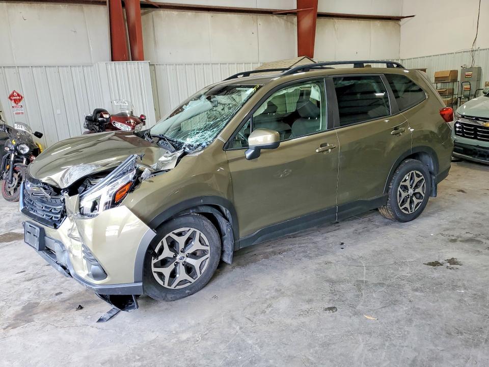 2023 Subaru VIN JF2SKAEC4PH417744 COPART salvage auction — FRONT END, Ma - Cert Of Title-Salvage, sold $3,850 on 2026-07-20 (photo 1)