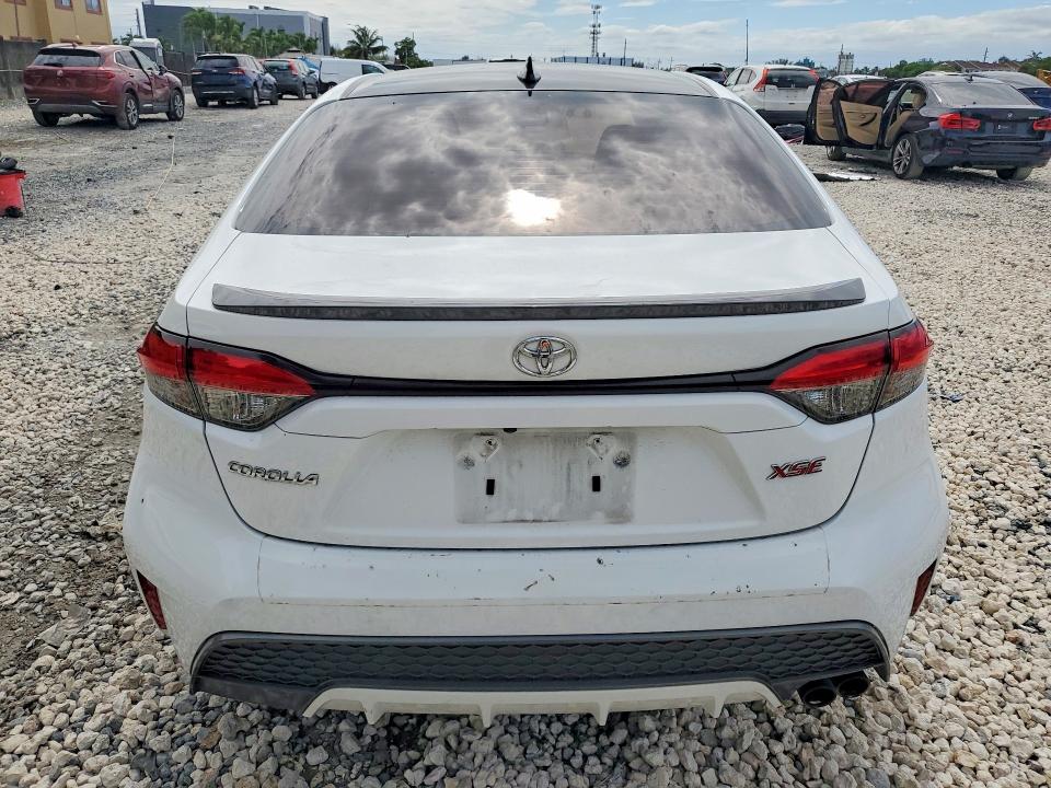 2022 Toyota Corolla VIN 5YFT4MCE1NP100377 COPART salvage auction — FRONT END, Fl - Certificate Of Destruction, sold $1,200 on 2026-07-28 (photo 6)