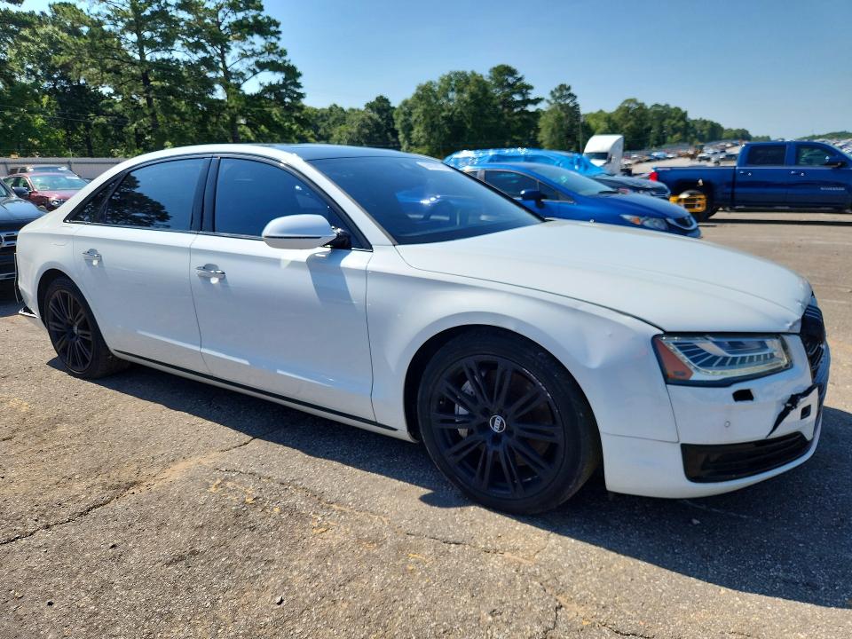 2016 Audi A8 VIN WAU34AFD2GN010783 COPART salvage auction — FRONT END, Va - Certificate Of Title, sold $3,600 on 2026-07-27 (photo 4)