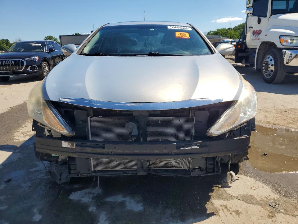2014 Hyundai Sonata VIN 5NPEC4ACXEH853545 COPART salvage auction — FRONT END, Tn - Salvage Certificate, sold $600 on 2026-07-08 (photo 5)
