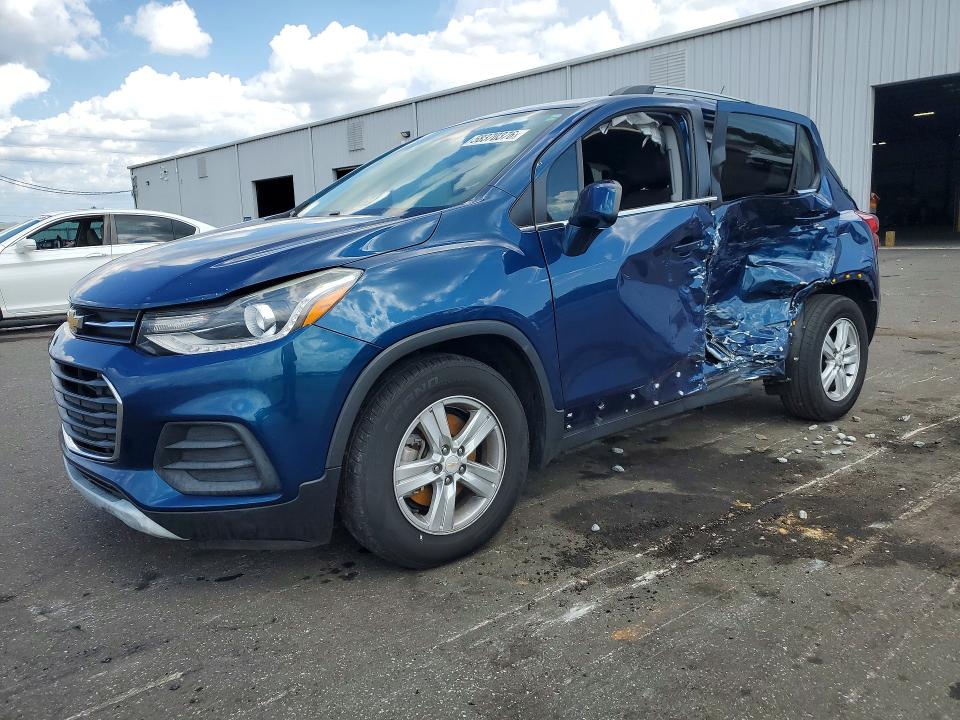 2020 Chevrolet VIN KL7CJLSBXLB337775 COPART salvage auction — SIDE, Fl - Certificate Of Destruction, sold $1,450 on 2026-08-03 (photo 1)