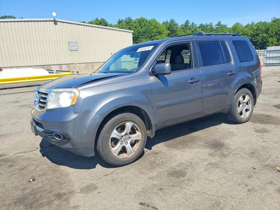 2012 Honda Pilot VIN 5FNYF4H40CB084889 COPART salvage auction — FRONT END, Ri - Salvage Certificate Of Title, sold $325 on 2026-07-28 (photo 1)