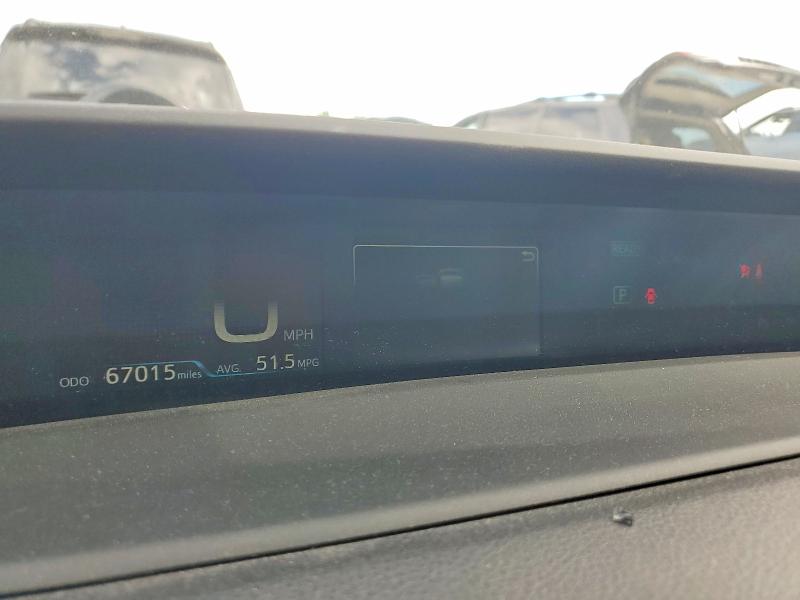 2019 Toyota Prius VIN JTDKARFU2K3077636 COPART salvage auction — REAR END, Ma - Cert Of Title-Salvage, sold $100 on 2026-07-23 (photo 9)