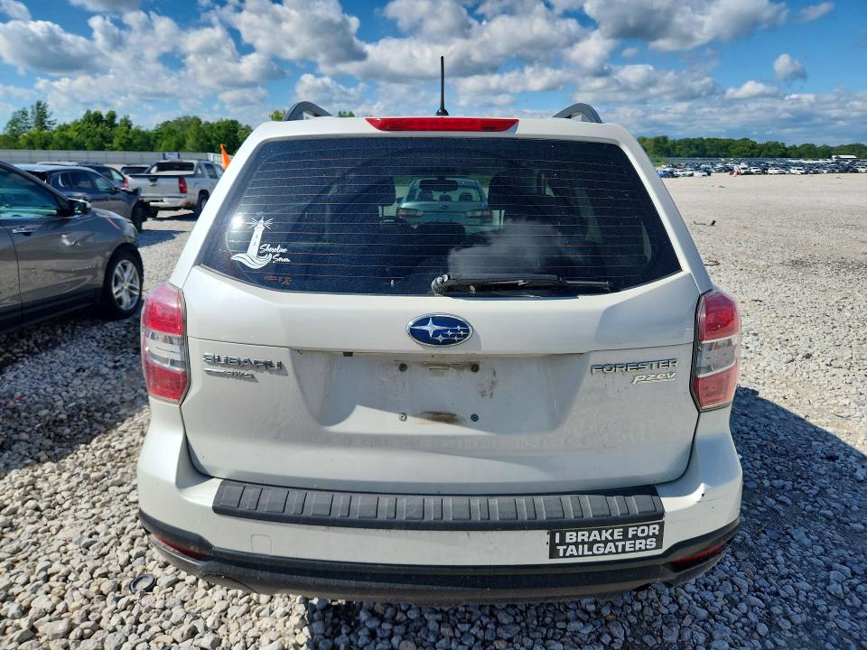 2015 Subaru Forester VIN JF2SJABC7FH593919 COPART salvage auction — FRONT END, Mi - Certificate Of Title, sold $200 on 2026-07-23 (photo 6)