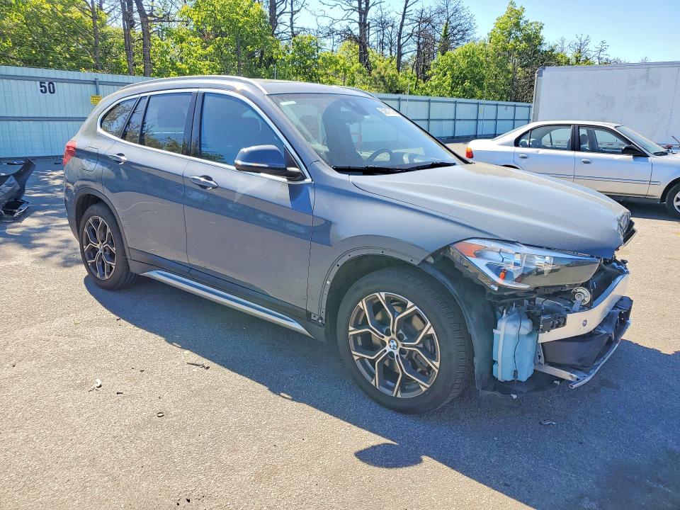 2021 BMW X1 VIN WBXJG9C01M5S29430 COPART salvage auction — FRONT END, Ny - Mv-907A Salvage Certificate, sold $7,400 on 2026-07-25 (photo 4)