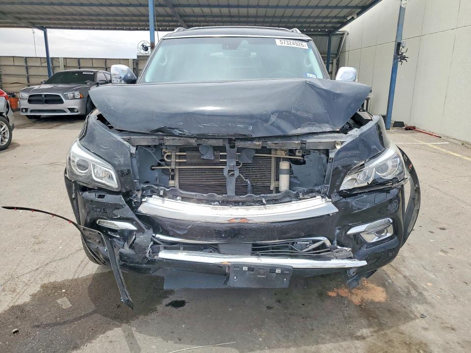 2016 Infiniti VIN JN8AZ2NE2G9122640 COPART salvage auction — FRONT END, TX - SALVAGE VEHICLE TITLE, sold $3,100 on 2026-07-06 (photo 5)