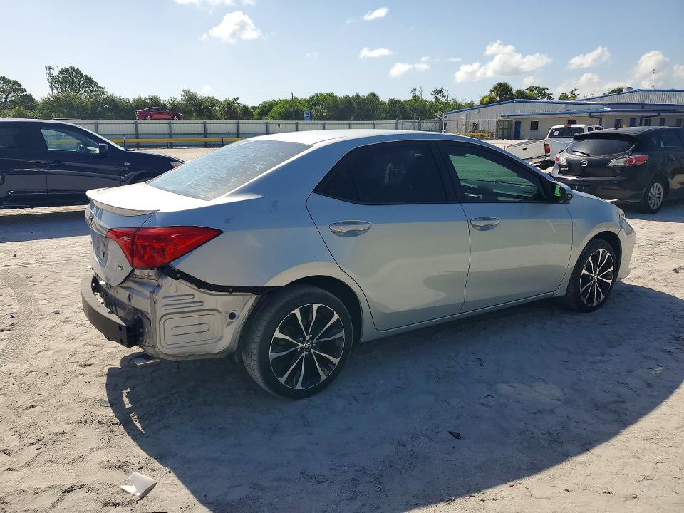 2019 Toyota Corolla VIN 5YFBURHE4KP930493 COPART salvage auction — REAR END, Fl - Cert Of Title Slvg Rebuildable, sold $5,700 on 2026-07-08 (photo 3)