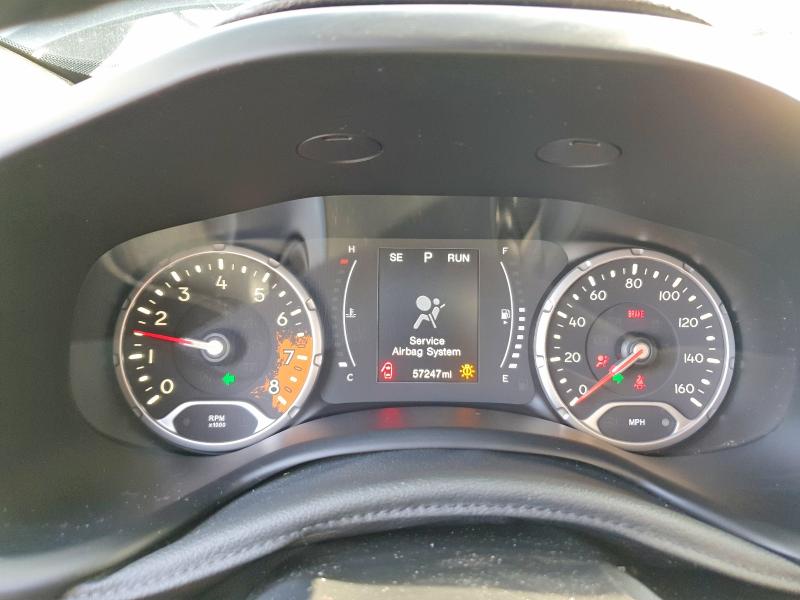 2018 Jeep Renegade VIN ZACCJABB4JPG97506 COPART salvage auction — FRONT END, Fl - Cert Of Title Slvg Rebuildable, sold $825 on 2026-08-05 (photo 9)