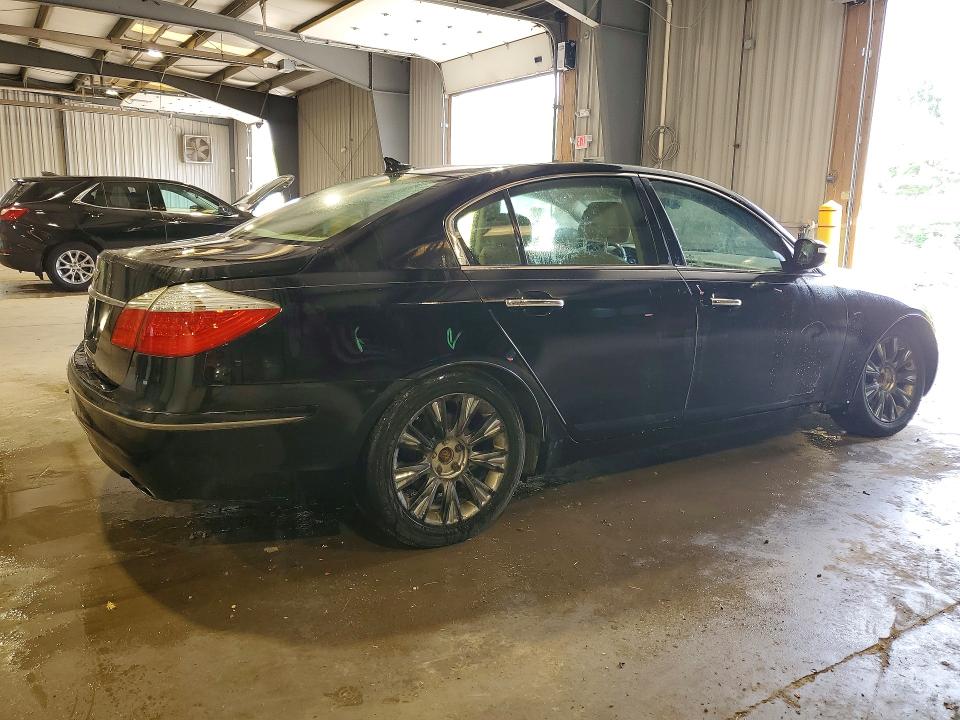 2011 Hyundai Genesis VIN KMHGC4DE1BU114633 COPART salvage auction — ALL OVER, Pa - Certificate Of Salvage, sold $475 on 2026-07-15 (photo 3)