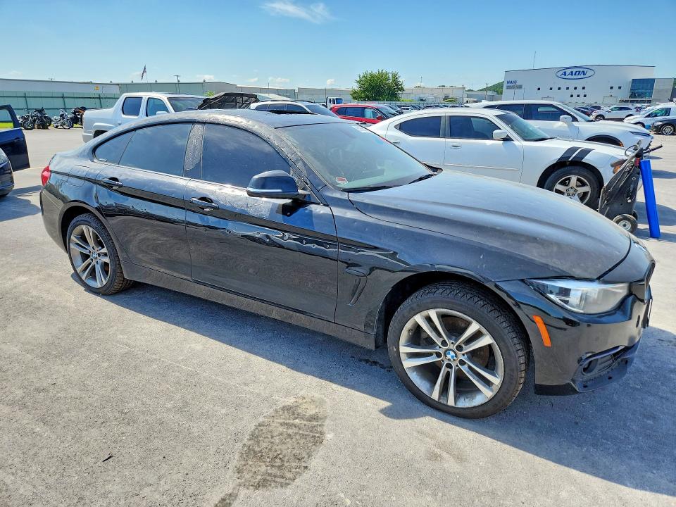 2018 BMW 4er VIN WBA4J3C57JBG97129 COPART salvage auction — STRIPPED, Ok - Certificate Of Title (P), sold $1,550 on 2026-07-31 (photo 4)