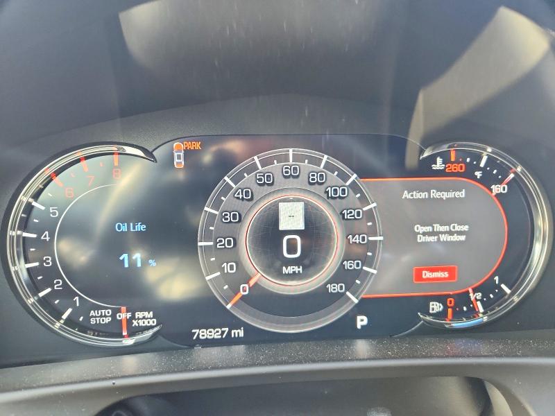 2019 Cadillac Ct6 VIN 1G6KN5R63KU146261 COPART salvage auction — FRONT END, Tx - Salvage Vehicle Title, sold $10,200 on 2026-07-23 (photo 9)